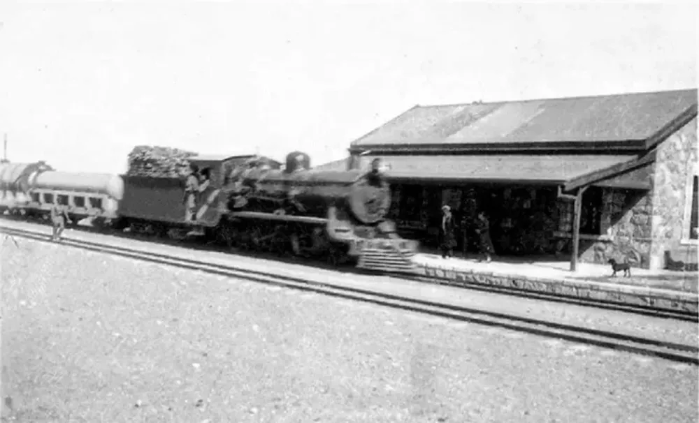 Llegada del primer tren al Departamento Jáchal