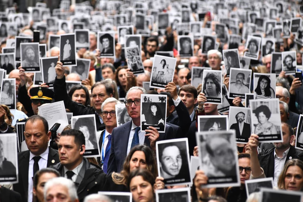 La comunidad judía recuerda a las víctimas del atentado contra la AMIA.&nbsp;
