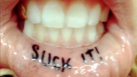Un tatuaje insólito