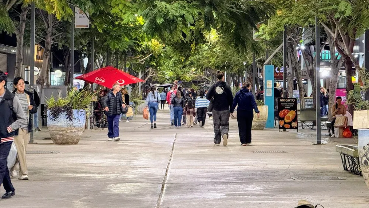 El comercio sanjuanino, bajo presión: empleo estancado y locales que dejan la Peatonal, según una cámara