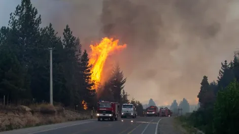 El Gobierno atribuye los incendios en la Patagonia a “terroristas disfrazados de mapuches”