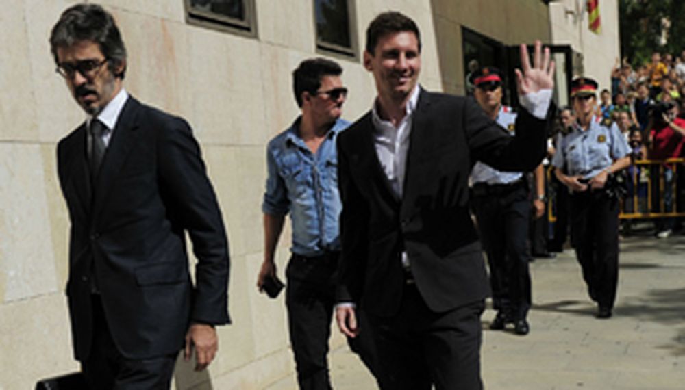 Messi fue exculpado por su asesor fiscal en la previa del juicio