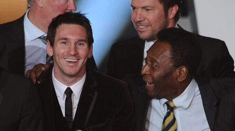 El sorpresivo mensaje que Pelé le dedicó a Lionel