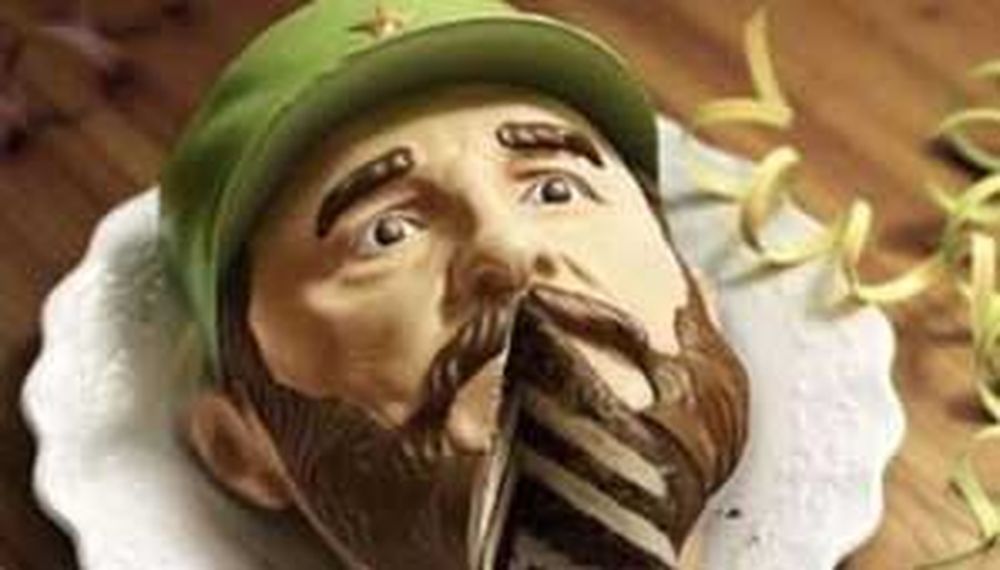 Polémica torta de Fidel