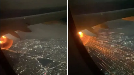 Dramatismo y temor durante un aterrizaje de emergencia en Los Ángeles