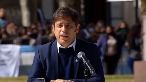 Kicillof no descartó desdoblar la elección para “discutir el modelo de la provincia de Buenos Aires”