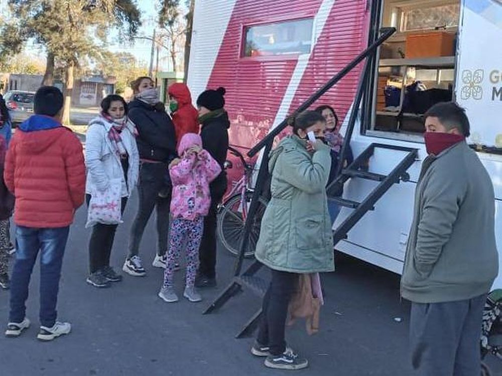 Operativo interministerial en Rawson