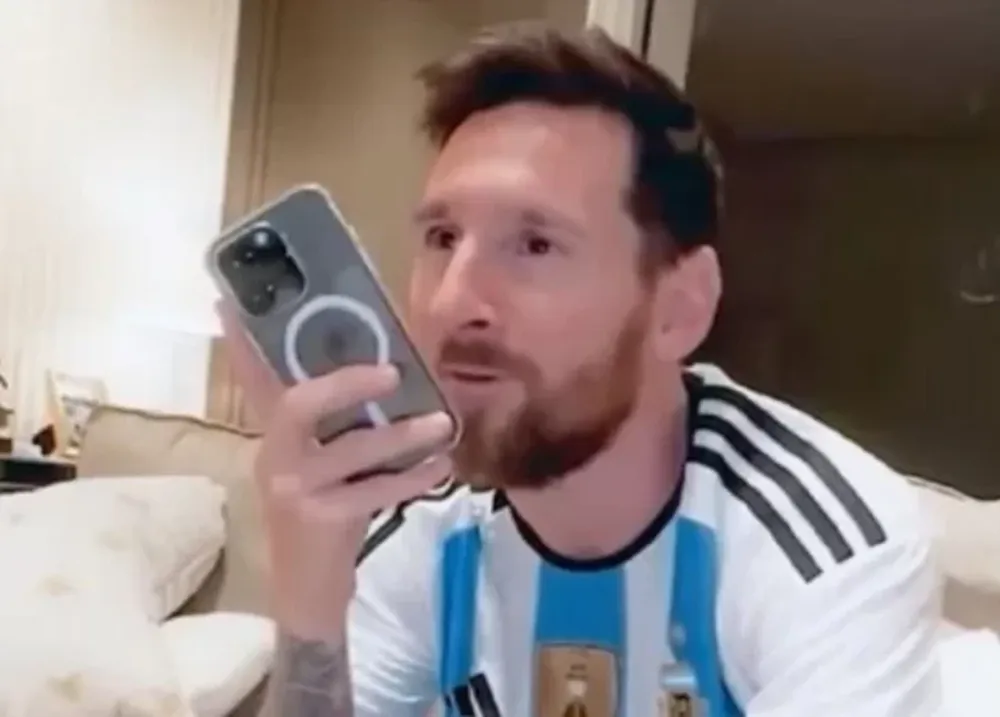Revelación viral: la foto de perfil que tiene Messi en WhatsApp