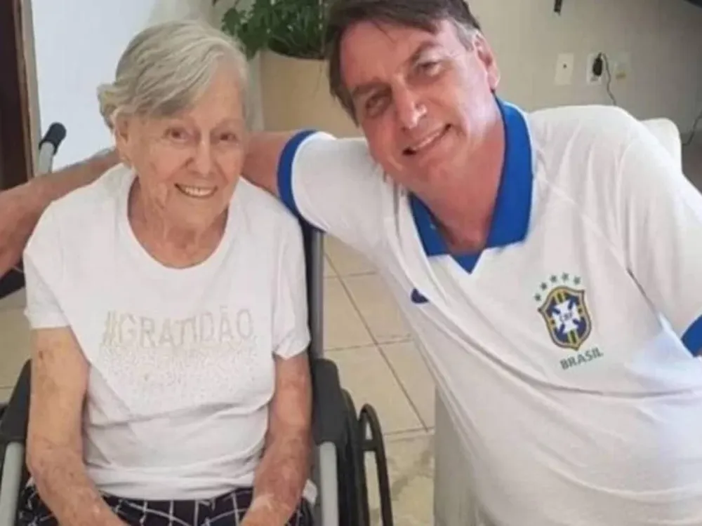 Murió la mamá de Jair Bolsonaro, a los 94 años