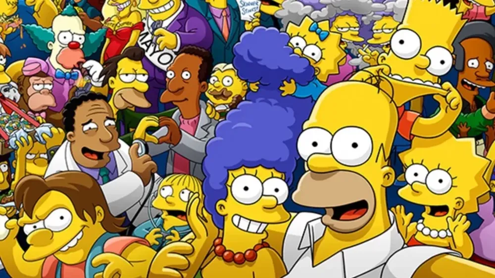 Con la ayuda de IA, volvieron humanos a los personajes de Los Simpson