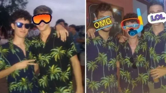 Compró una camisa hawaiana para ir a una fiesta y cuando llegó se llevó una sorpresa