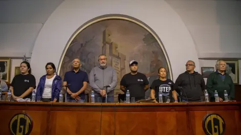 El viernes pasado, en el histórico salón Felipe Vallese, la CGT anunció que iba al paro general.