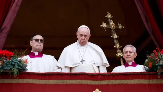 En Navidad, el Papa lamentó “conflictos y crisis, que parece que no terminan nunca”