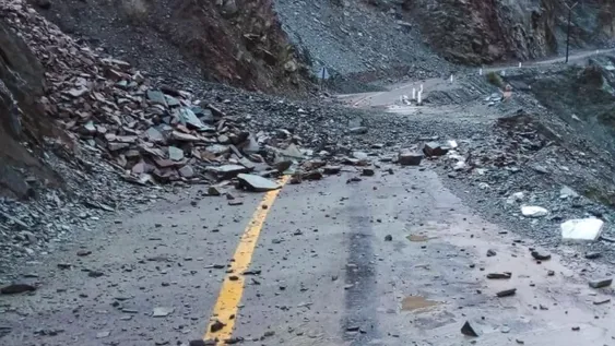 El estado de las rutas en medio de la lluvia: la 150 entre Jáchal e Iglesia, cortada