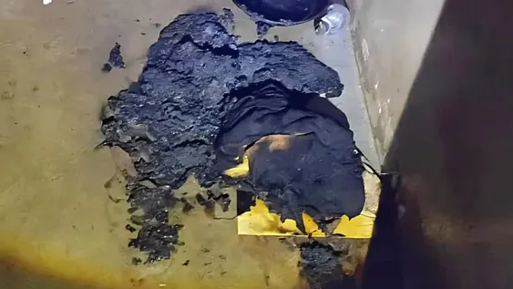 Una almohada sobre un fuelle inició el principio de incendio en el Servicio Penitenciario.