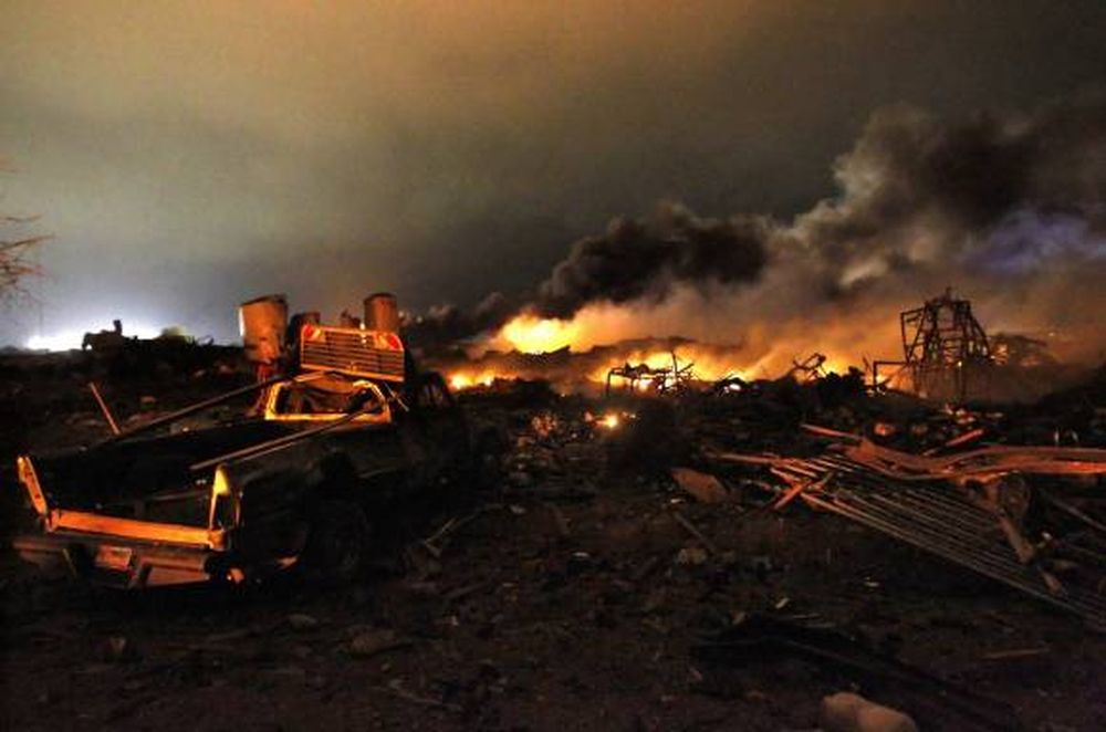 Explosión mortal en Texas