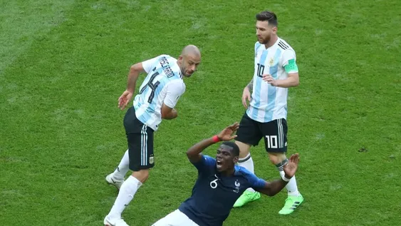 Mascherano, jugador con más tarjetas en la historia de los Mundiales