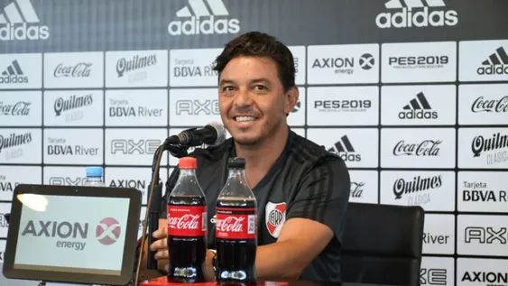 Gallardo y una broma para Boca por el reclamo ante el TAS