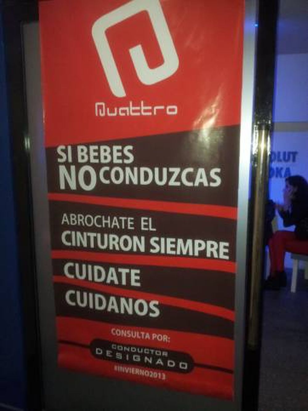 Si no tomás, ganás: un boliche busca generar conciencia vial