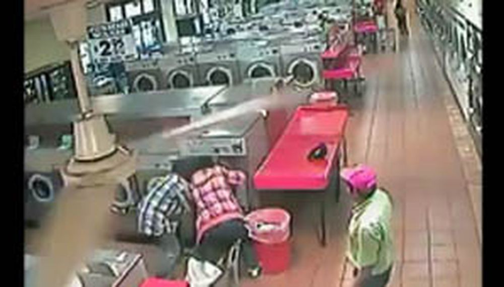 Broma con un lavarropas casi termina en tragedia
