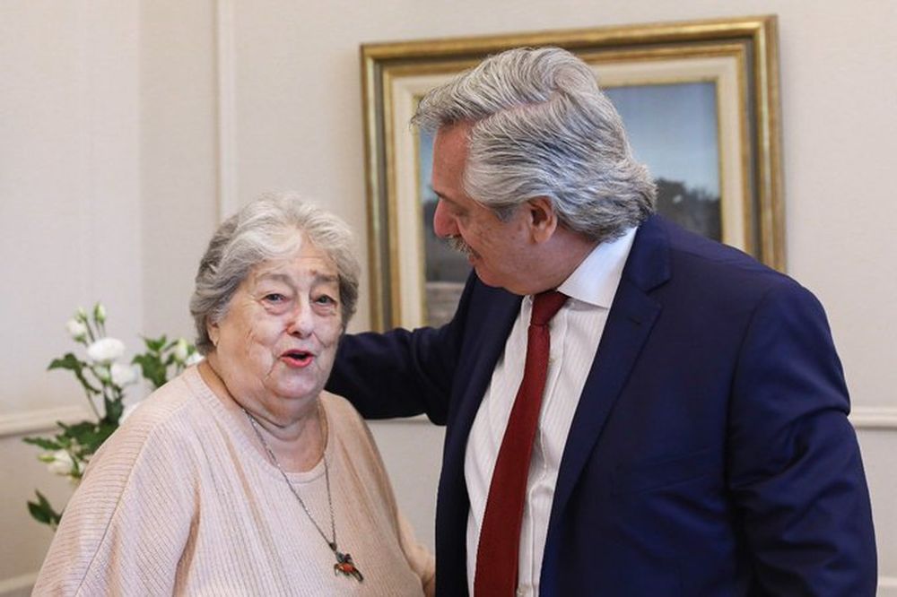 Alberto Fernández reconoció diferencias con Hebe pero la elogió