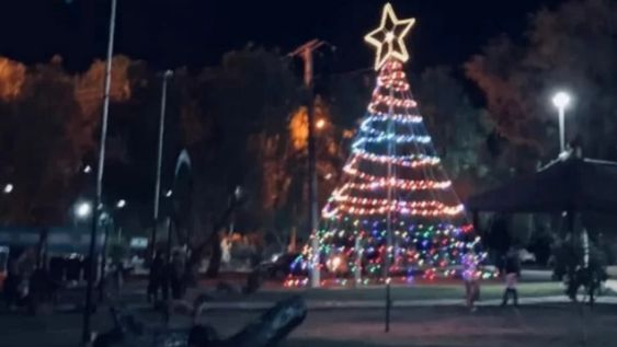 Vandalizaron el árbol de Navidad de Calingasta: “Este tipo de situaciones generan un profundo pesar”