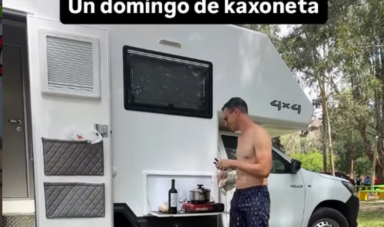 Famosa pareja de San Juan compró un motorhome y se va a Brasil a casarse