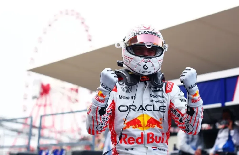 Verstappen tras la pole con récord en Japón: “La última vuelta fui al límite”