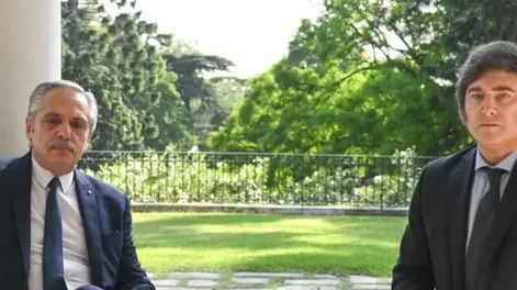 No es chiste: Javier Milei se disculpó públicamente con Alberto Fernández