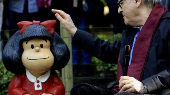 Murió Quino, el creador de Mafalda