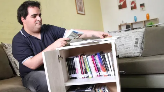 Una biblioteca sobre ruedas