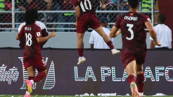 Venezuela aplastó a Chile y sueña con jugar el Mundial del 2026