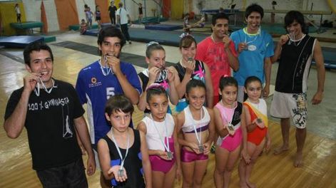 Pura plata para los gimnastas sanjuaninos
