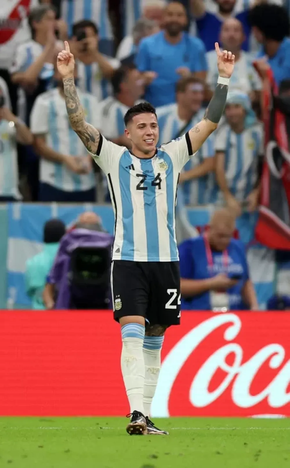 Enzo Fernández, el “gordito” que alimenta la ilusión argentina