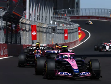 Colapinto ganó dos puestos en la largada del GP de España de la F1. (Clive Mason/Getty Images)