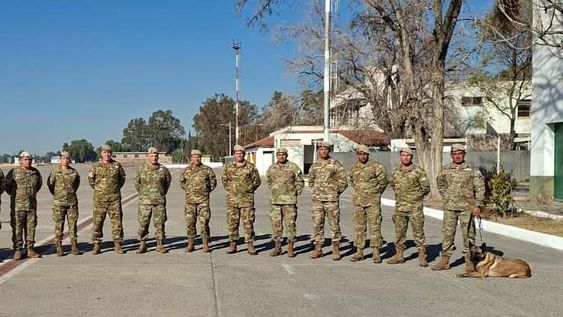 Soldados del RIM 22 partieron hoy sábado rumbo a Venezuela para colaborar en la búsqueda y rescate de personas.