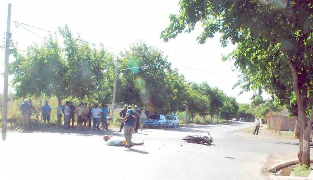 Choque mortal en Rivadavia