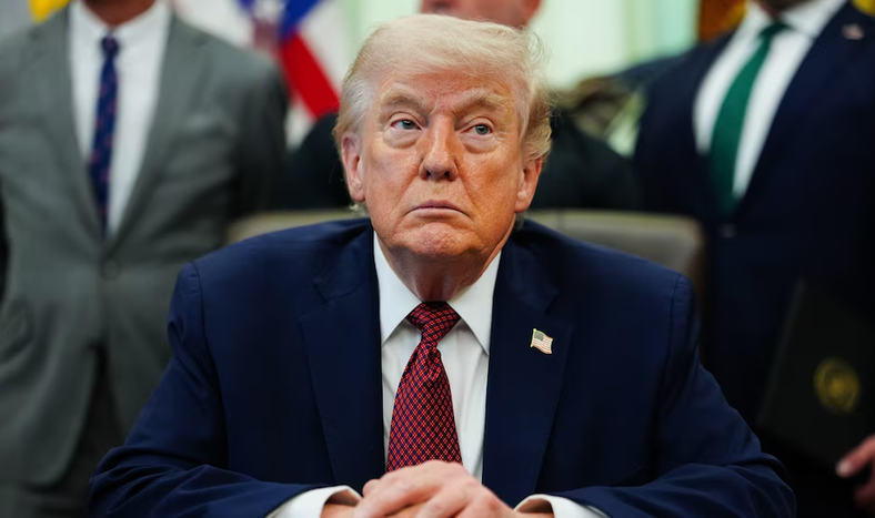 El presidente Donald Trump en el Despacho Oval de la Casa Blanca.