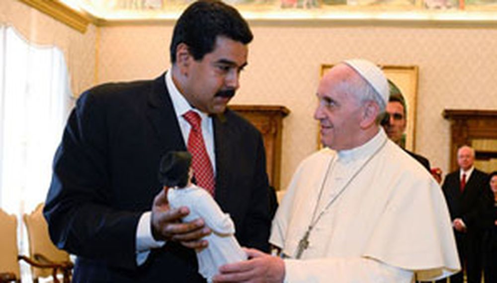 El Papa buscará retomar el diálogo con Venezuela