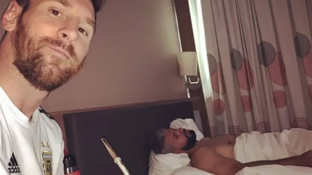 La broma de Messi a Agüero en el hotel de la Selección