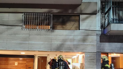 El incendio terminó con una víctima fatal