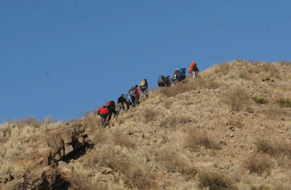 El cerro donde ocurrió la muerte.