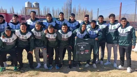 LOCALES. Los chicos de la Liga Iglesiana siempre estuvieron arriba en el marcador pero Caucete lo empató en el final.