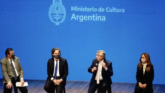 Alberto presentó un megaplán para reactivar la cultura: $5.400 millones
