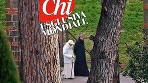La primera foto de Ratzinger luego de su retiro como Papa