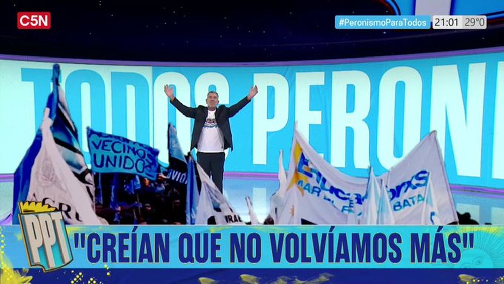 Dady Brieva imitó a Bizarrap para grabar una “Session peronista”