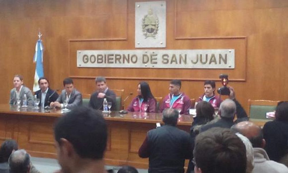 Los olímpicos sanjuaninos se despidieron de su provincia