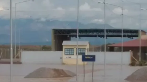 Impresionantes imágenes de la crecida en Sarmiento