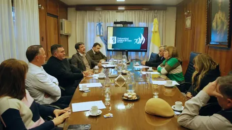 ACUERDAN TRABAJOS  en conjunto entre UCCuyo y Comisión Justicia y Paz