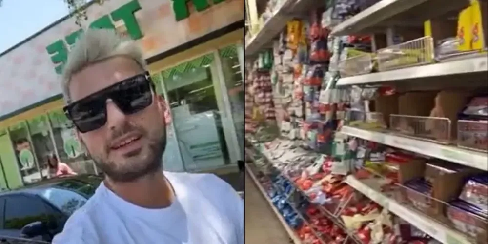 Un argentino mostró todo lo que puede comprar con un dólar en Miami y se volvió viral
